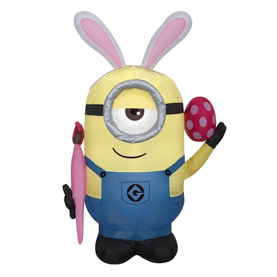 4ft. Airblown&#xAE; Inflatable Easter Minion Stuart